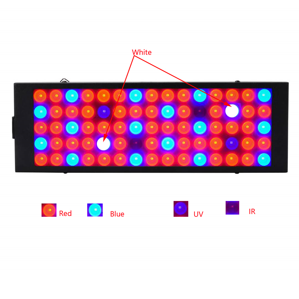 ZDM 15W 2835SMD LED Grow Light Full Spectrum Grow Lamp for Greenhouse Hydroponic Indoor Plants AC85-265V