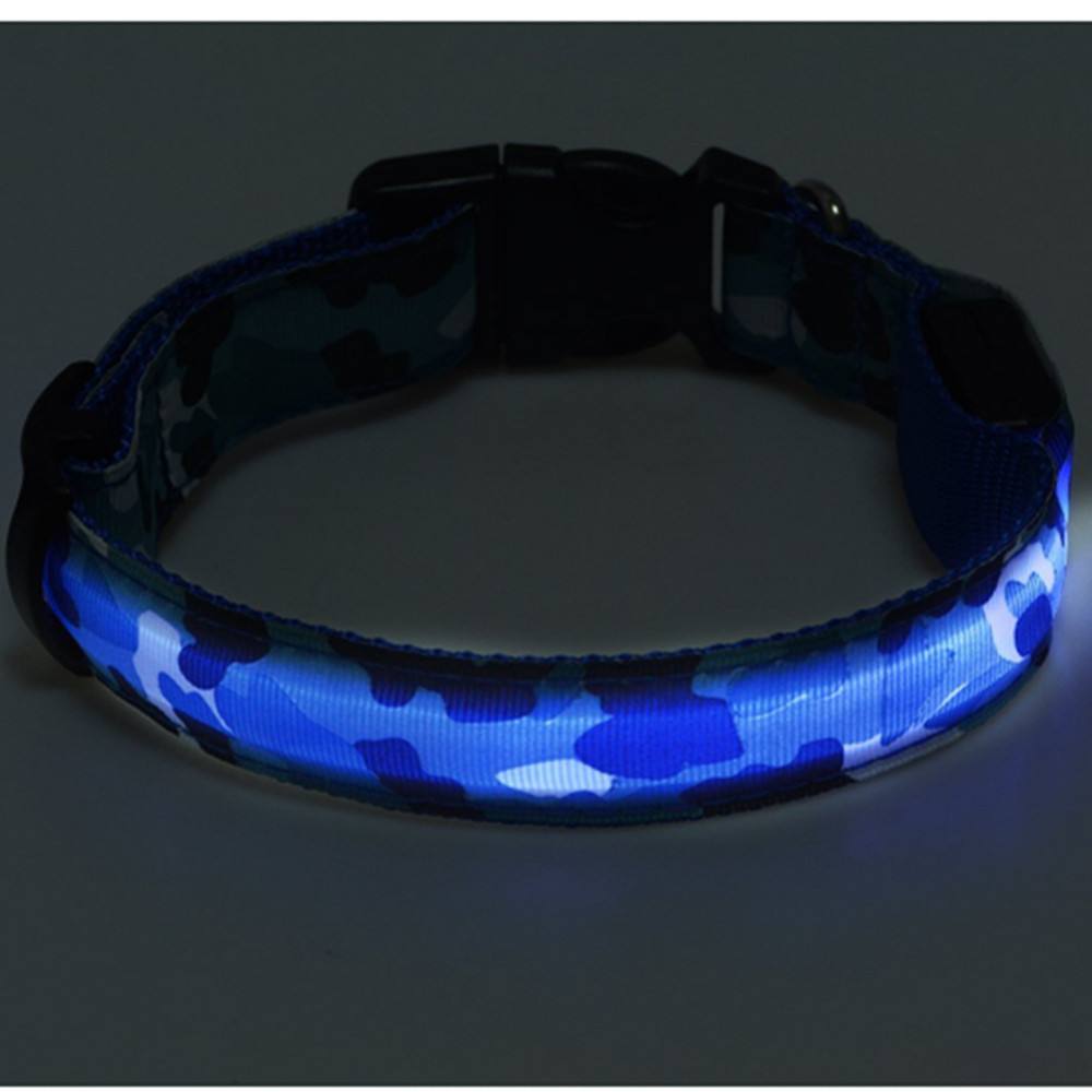 Yeshold High-end LED Camouflage Pet Collar