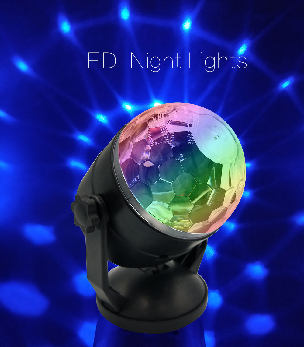 BRELONG Crystal Magic Ball Stage Lights KTV Bar Night Light Atmosphere