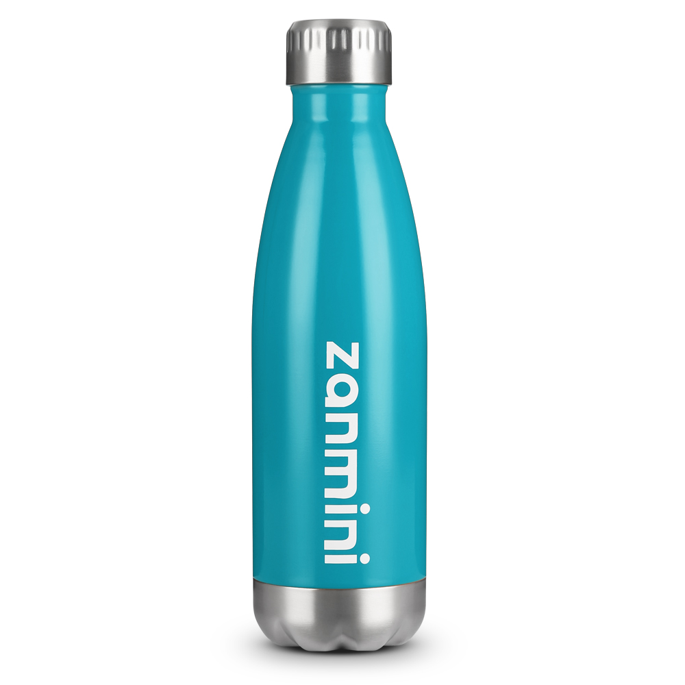 zanmini Stainless Steel Cola Vacuum Insulated Water Bottle 500ML