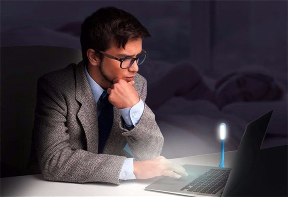 Portable Flexible USB Light 1.2W LEDs Lamp for Notebook Computer Laptop PC
