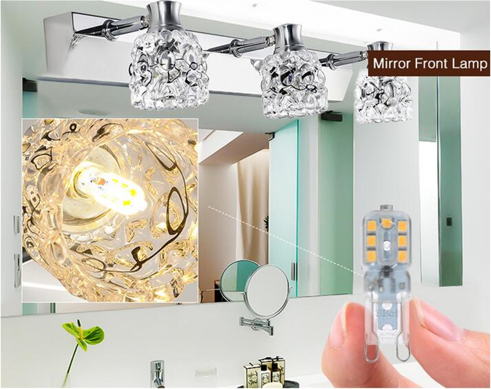 10PCS YWXLight G9 14-LED Electrodeless Dimming LED Lamp LED Bulb Transparent Cover Light