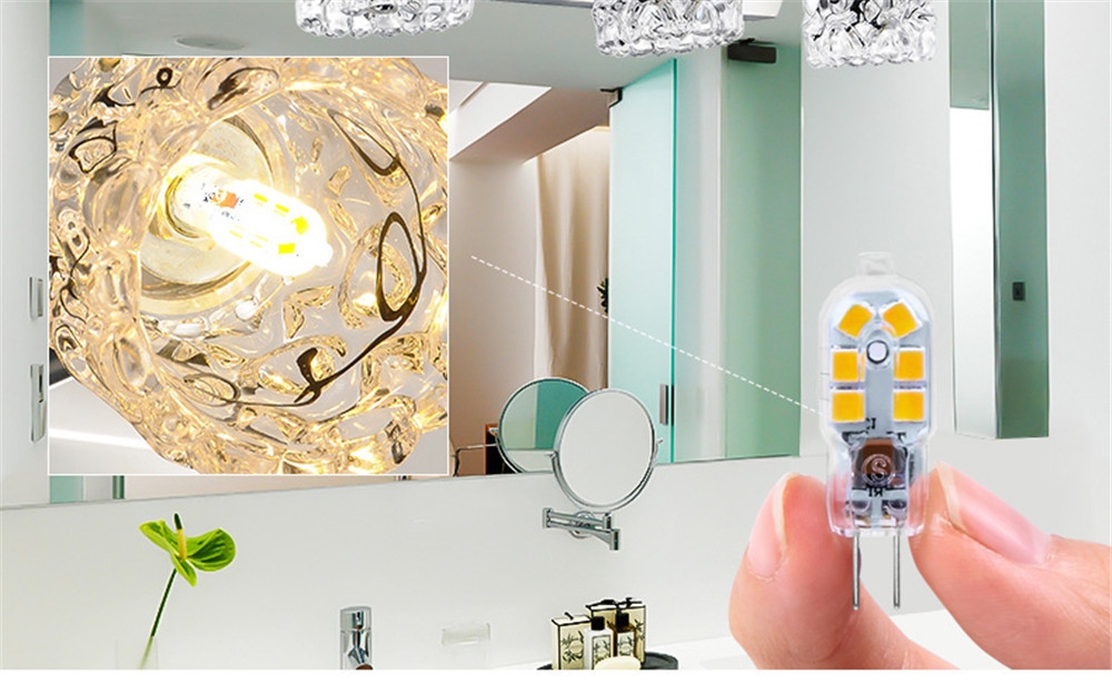 10PCS YWXLight G4 LED Lampe Lampada 360 Degree Transparent Shell AC 220 - 240V
