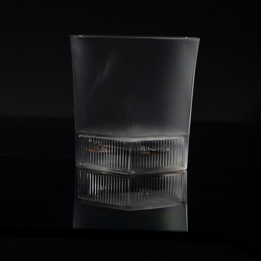 7 Color Flash LED Light Beer Glass Creative Water Sensor Grinding Drink Cup