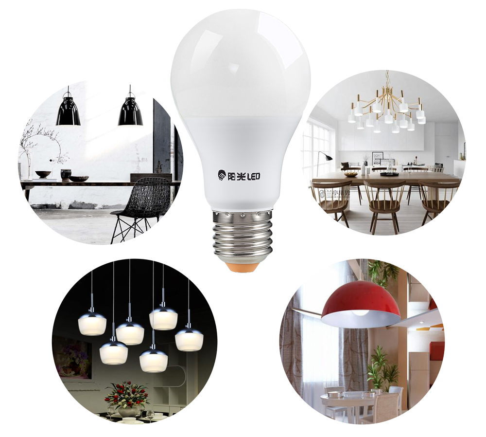 YANKON LED Light E27 Screw Base Bulb Lamp for Indoor Lighting Use