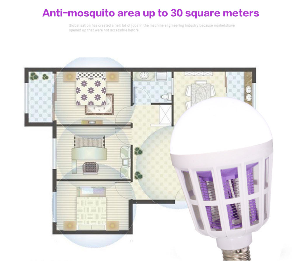 Utorch LED Mosquito Home Lighting Bulb 9W 15W 220V