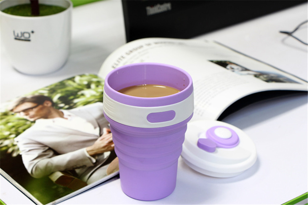 Creative Multifunctional Silicone Portable Folding Cup
