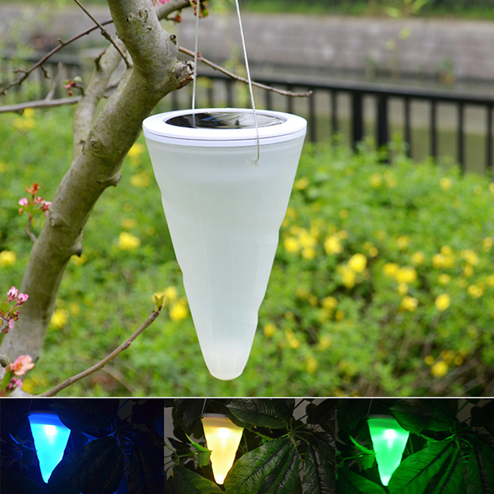 BRELONG Solar Garden Hanging Light Outdoor Landscape Waterproof Lamp 1pcs