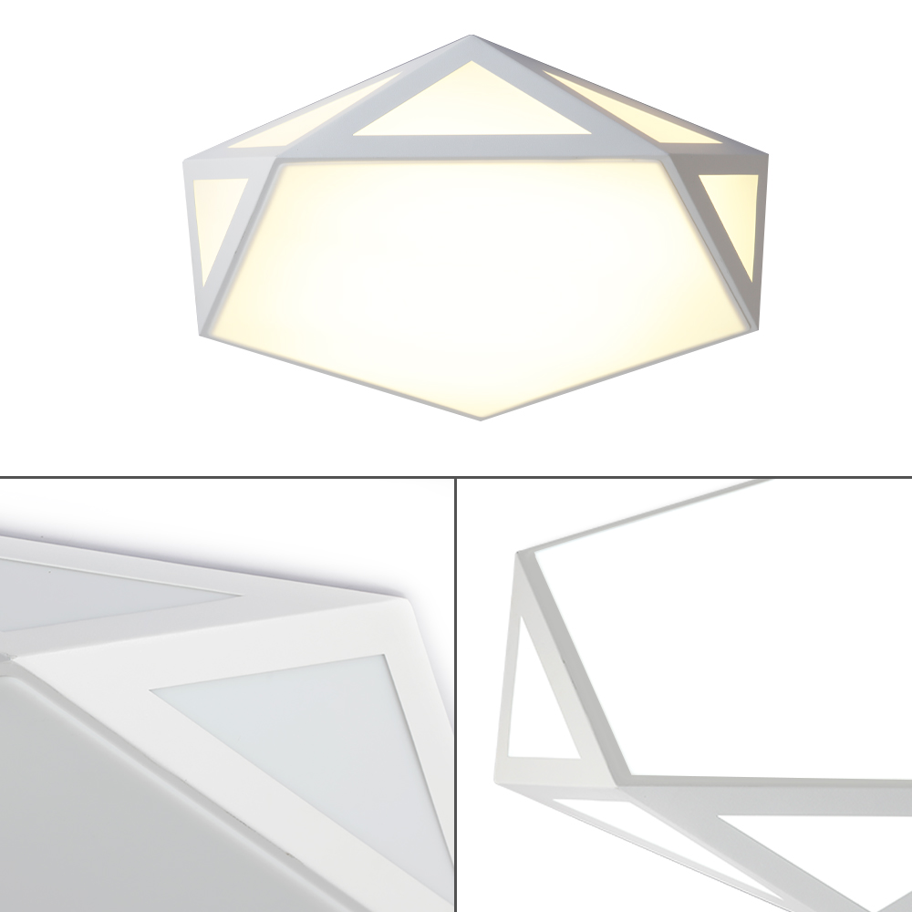JX7737 - 18W - 3S Three Color Conversion Simple Ceiling Light
