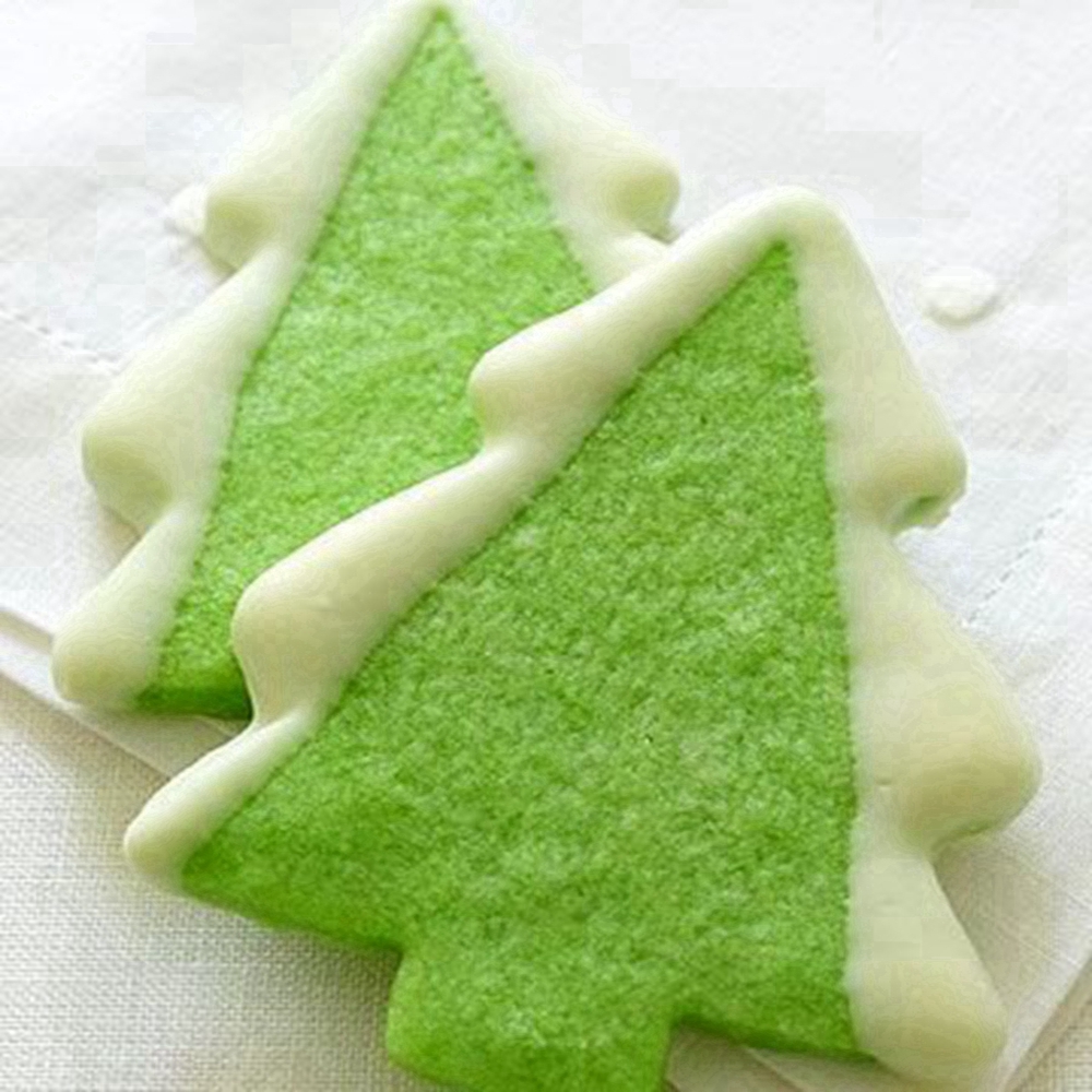 5pcs Chirstmas Tree Cookie Cutter Set Biscuit Fondant for Kid Sandwich Mold