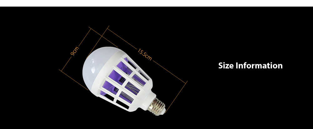 Utorch LED Mosquito Home Lighting Bulb 9W