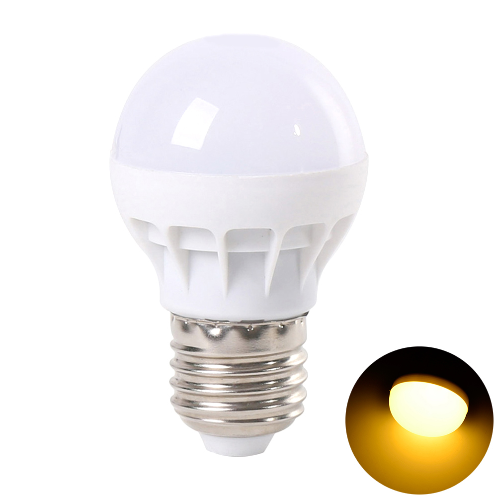YouOKLight YK0067-E26-WW 3W Warm White LED Light Bulb for Home Lighting AC 220V