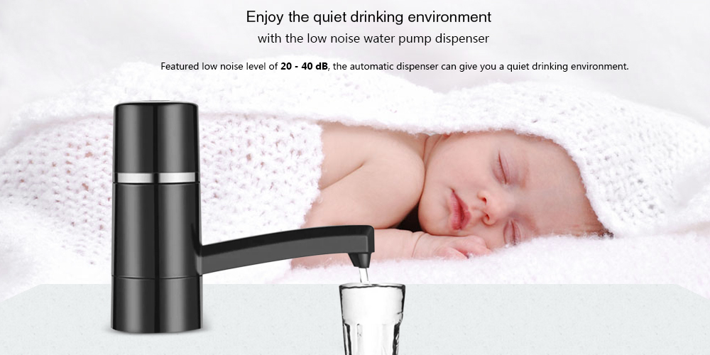 Wireless Rechargeable Electric Water Pump Bottle Dispenser Portable Drinking Bottles Drink Ware Tools