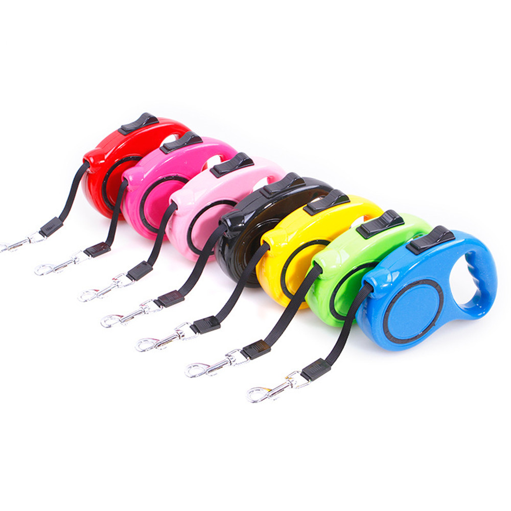 5 m Traction Belt with Automatic Telescopic Rope Portable Pet Dog Supplies
