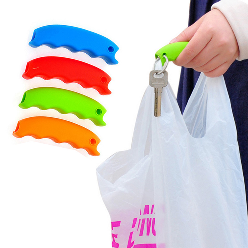 Candy-Colored Portable Silicone Hanging Tray Bag