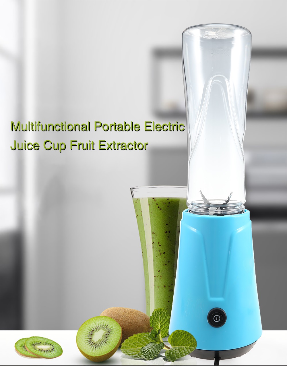 Household Portable Electric Juicer Fruit Extractor