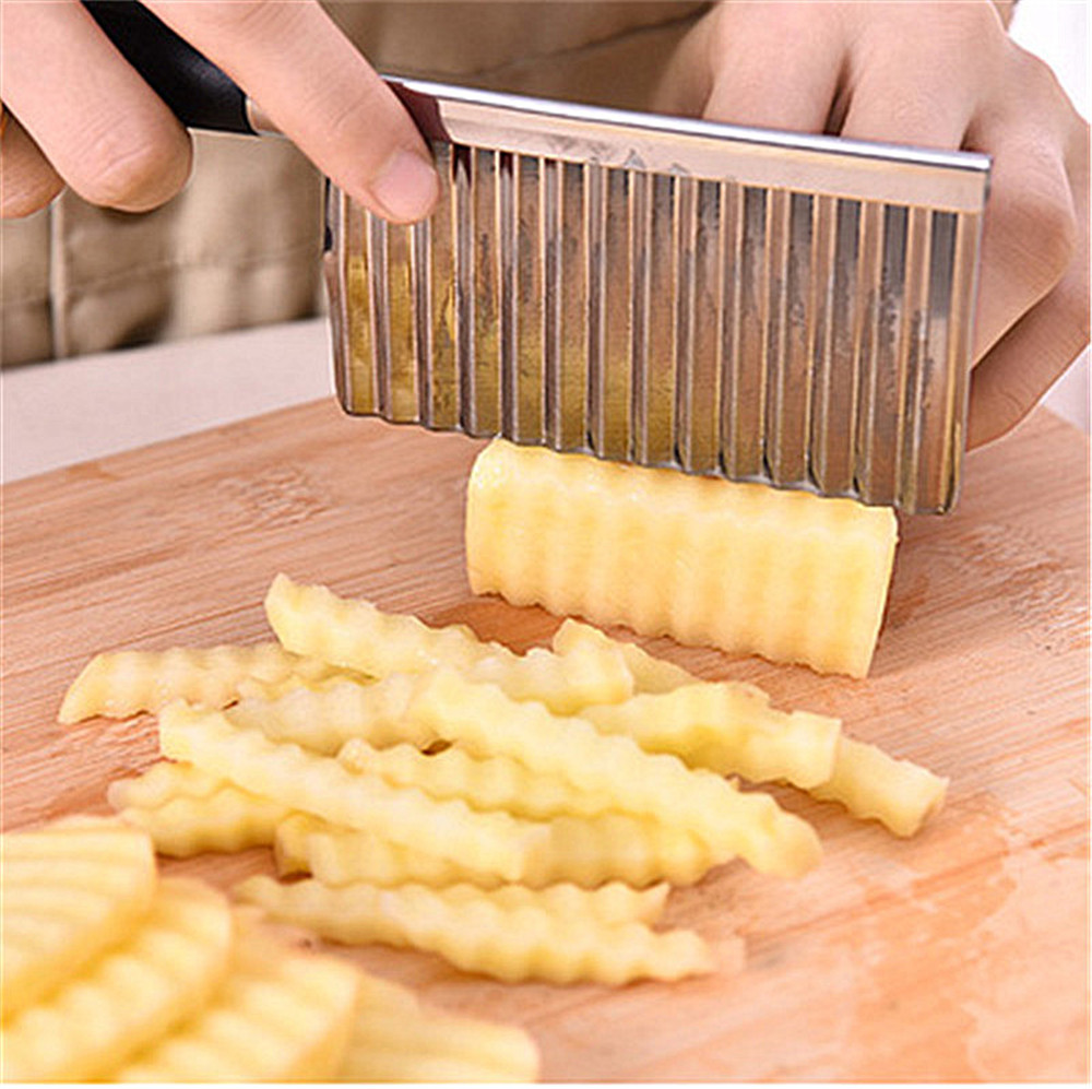 Multi-Function Cut Potato Silk Wave Knife