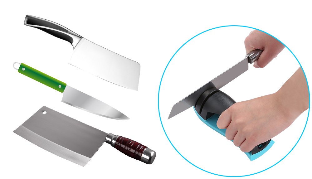 Manual Scissor Knife Sharpener Kitchen Tools