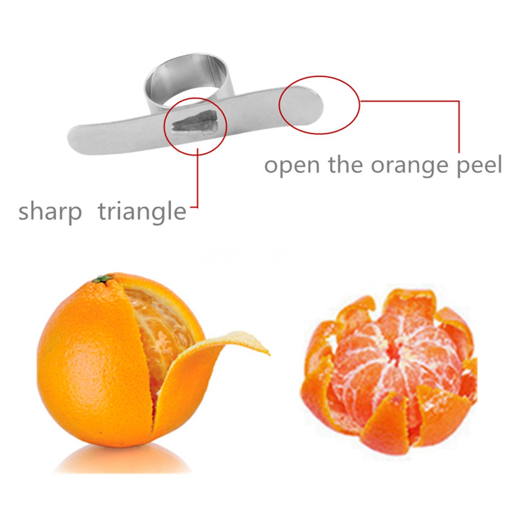 Stainless Steel Orange Peeler Fruit vegetable Lemon Kitchen Tool