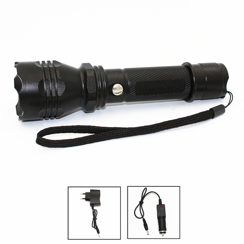 Q5 LED Rechargable Tactical Flashlight 18650 Waterproof Torch Lamp