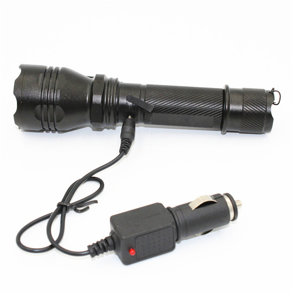 Q5 LED Rechargable Tactical Flashlight 18650 Waterproof Torch Lamp