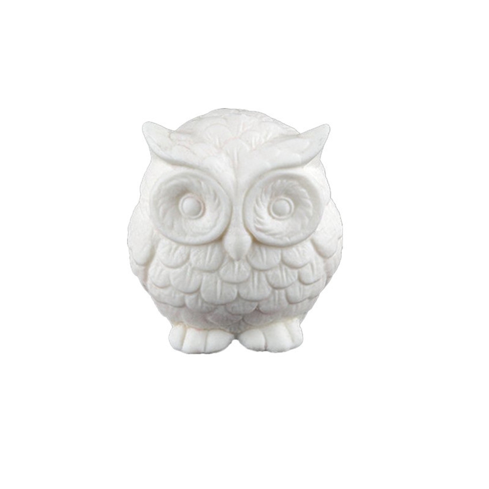 3D Owl Shape Fondant Cake Soap Silicone DIY Mold for Kitchen Baking Tool