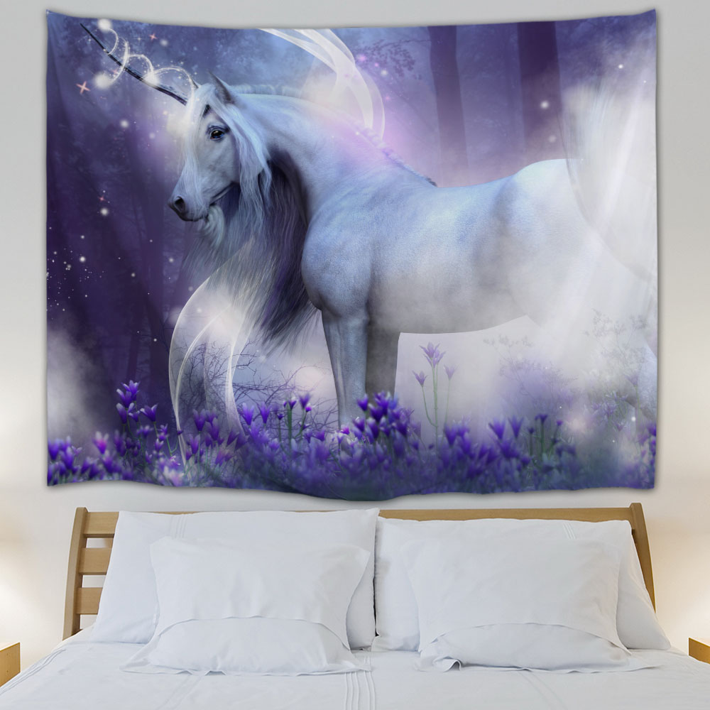 Pegasus Unicorn 3D Printing Home Wall Hanging Tapestry for Decoration