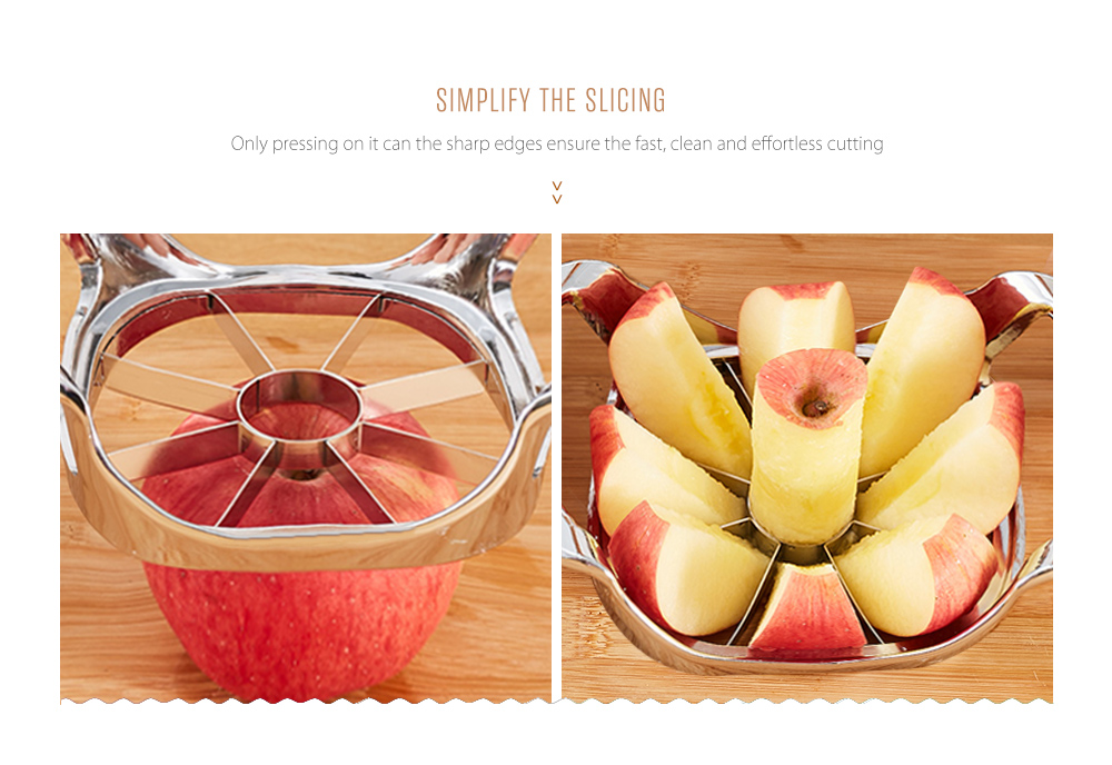 5 in 1 Stainless Steel Fruits Cutter Multi-functional Vegetable Slicer