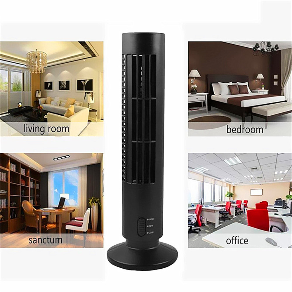Portable Mini USB Tower Fan Cooling Air Conditioner for Home Office
