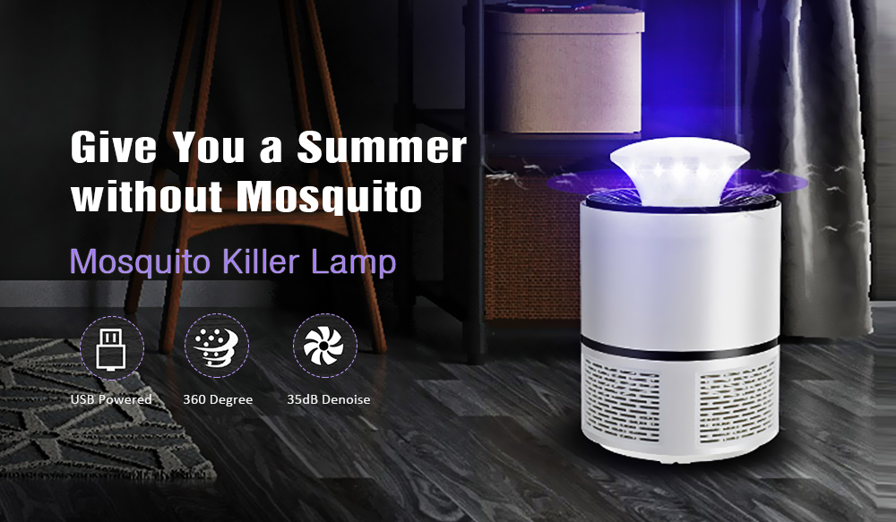 HNW - 018 USB Powered Electronic Bug Zapper Mosquito Killer Lamp