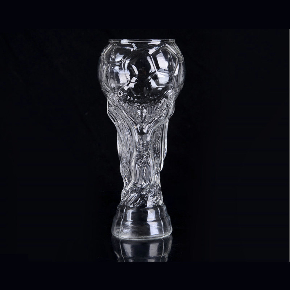 FIFA Football Design Beer 450ML Transparent Glass Football Cup Design Mugs