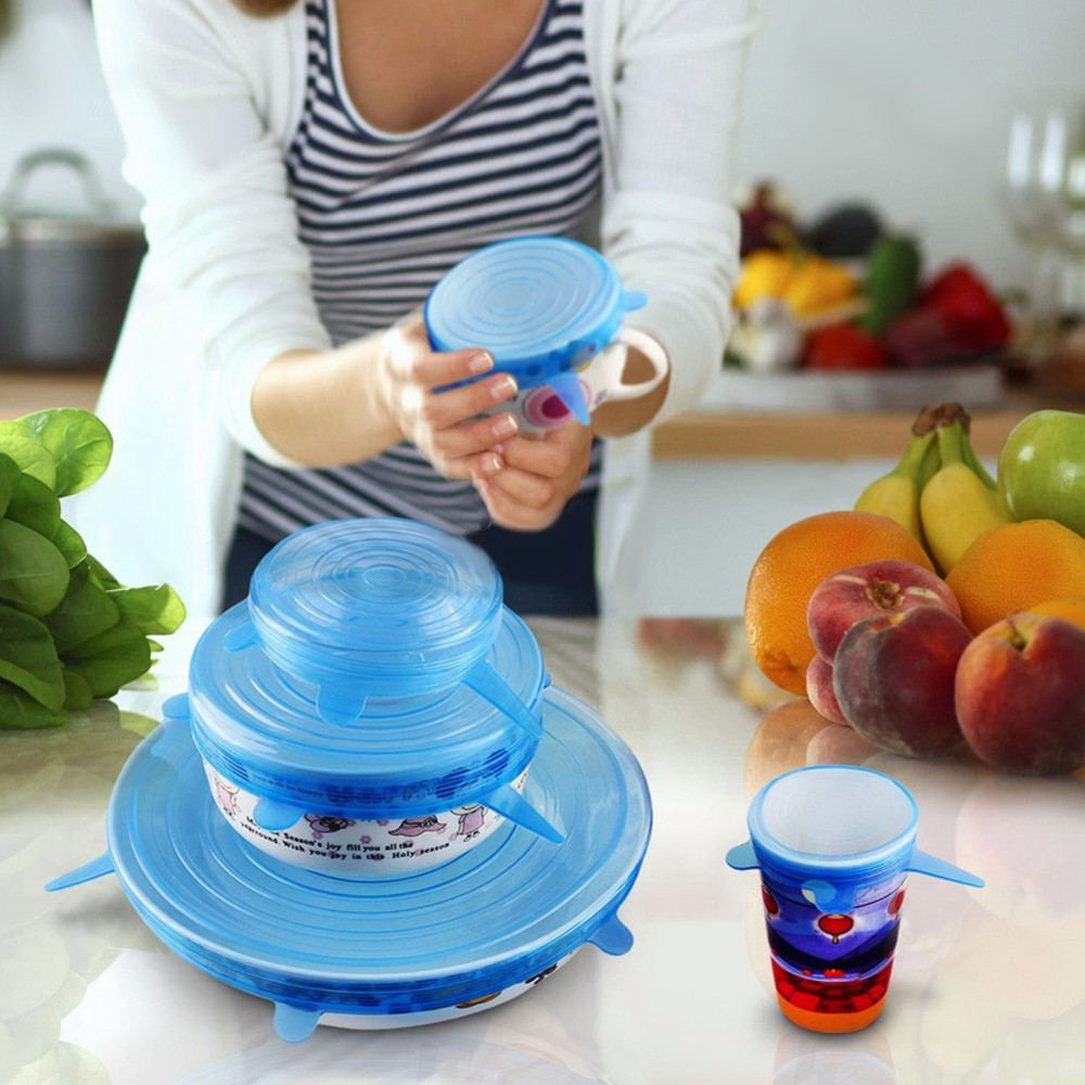 Silicone Suction Lid-bowl Pan Cooking Pot Cover
