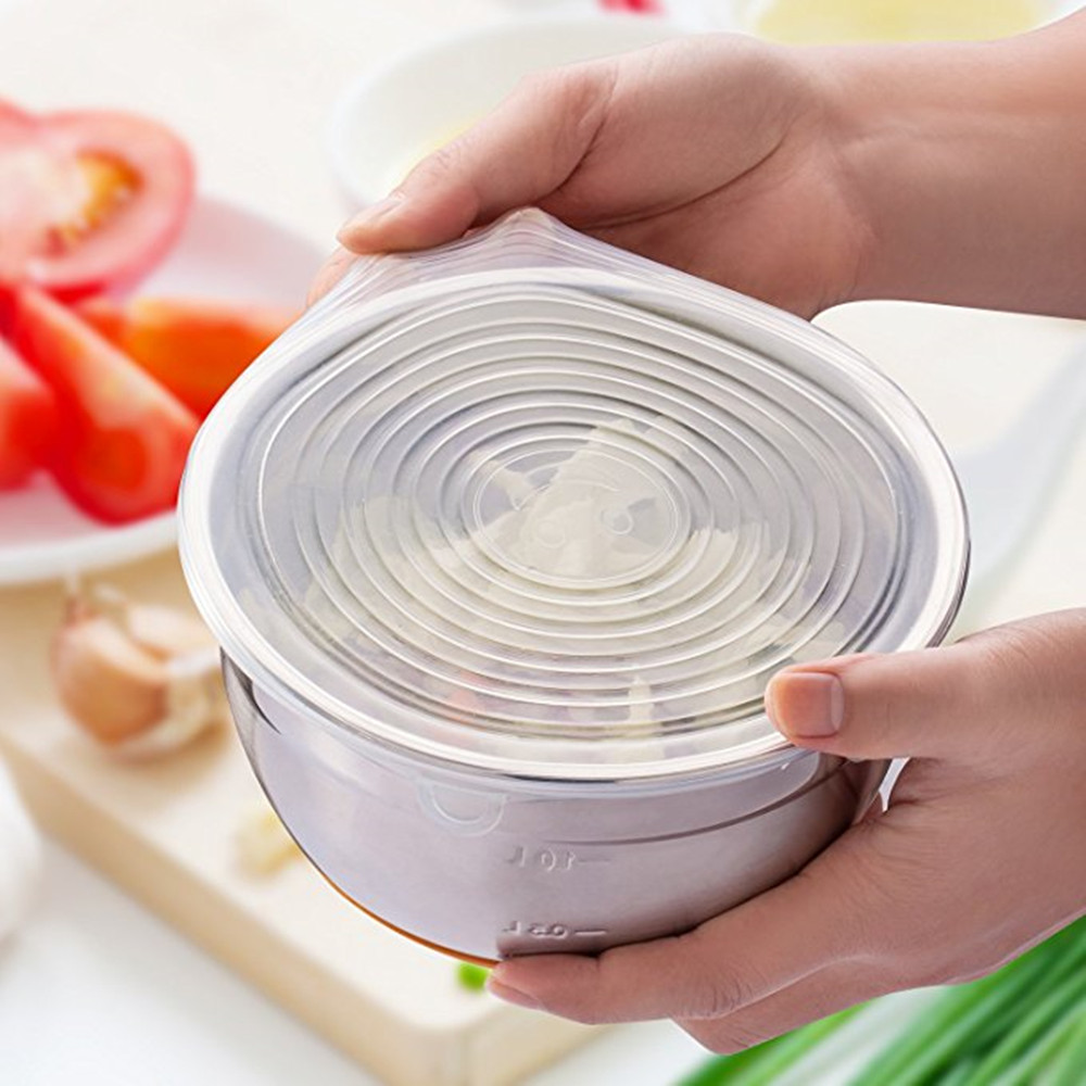 Silicone Suction Lid-bowl Pan Cooking Pot Cover