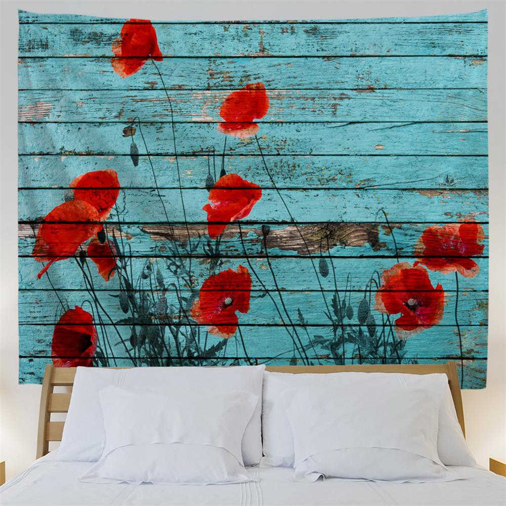 Wooden Board 3D Printing Home Wall Hanging Tapestry for Decoration