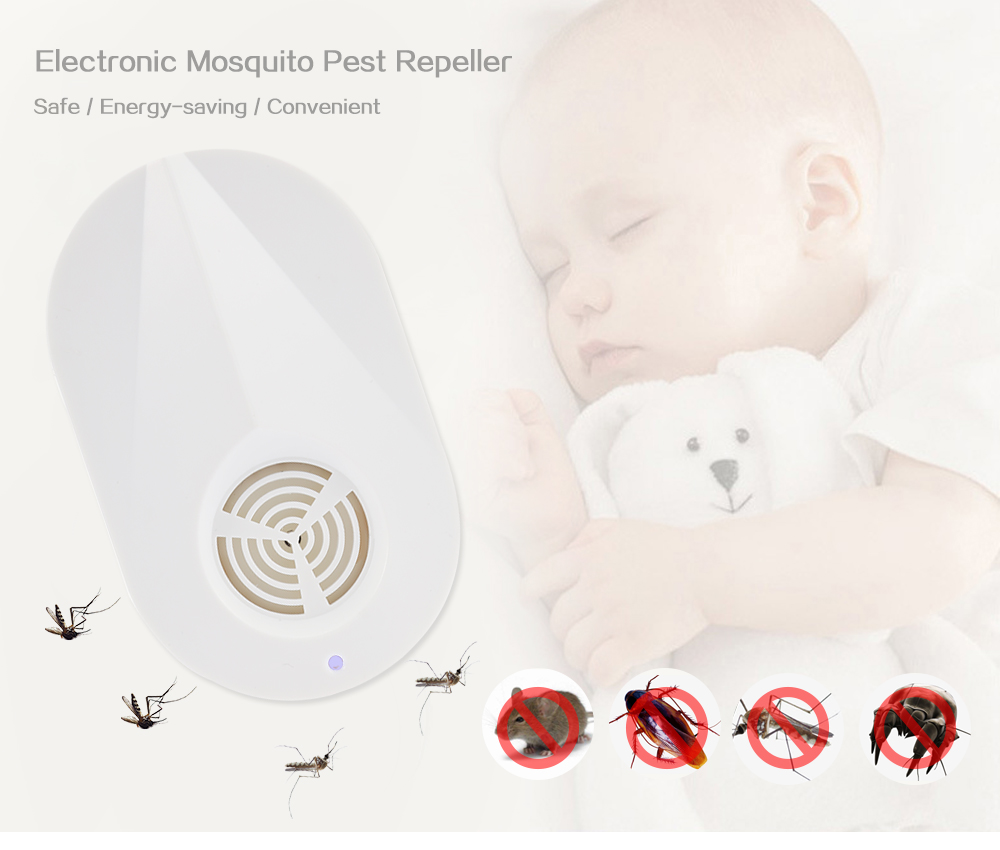 Electronic Intelligent Mouse Mosquito Pest Repeller for Rat Roach Insect Fly Spider