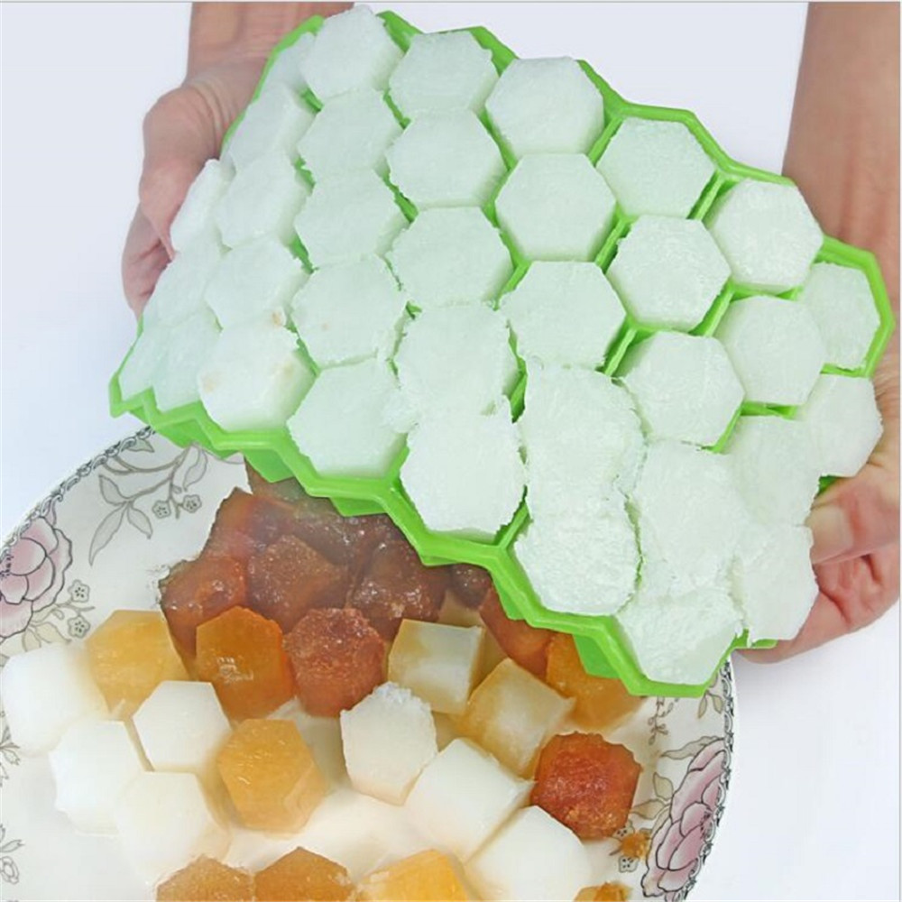 Eco-Friendly Cavity Silicone Ice Cube Tray