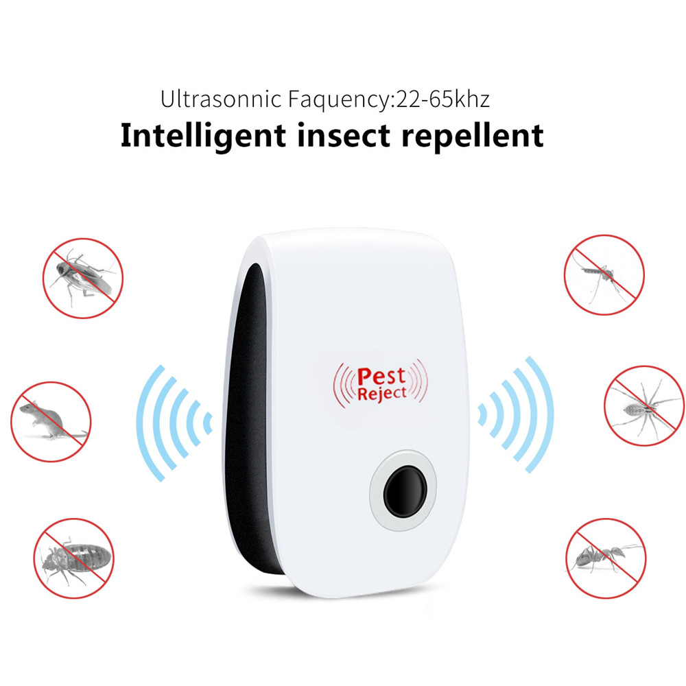 Ultrasonic Pest Repeller Home Control Repellent Plug in Electronic