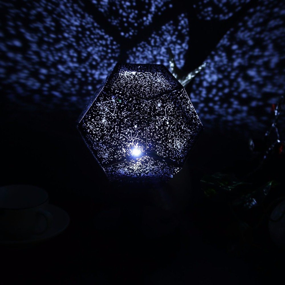 3D Night Sky Projector Revolving Light Romantic Starry Christmas Kids Lamp