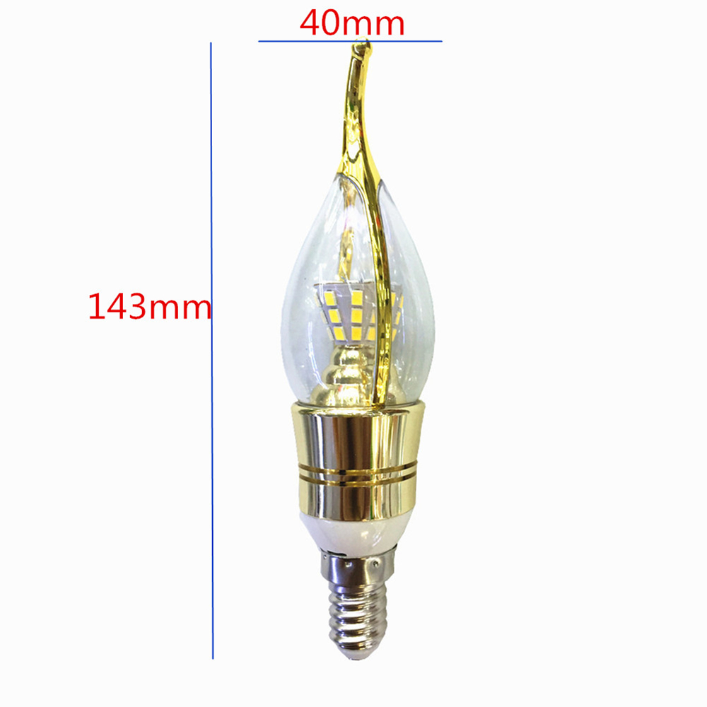OMTO E14 LED Candle Light Bulb Energy Saving Lamp 220V 7W