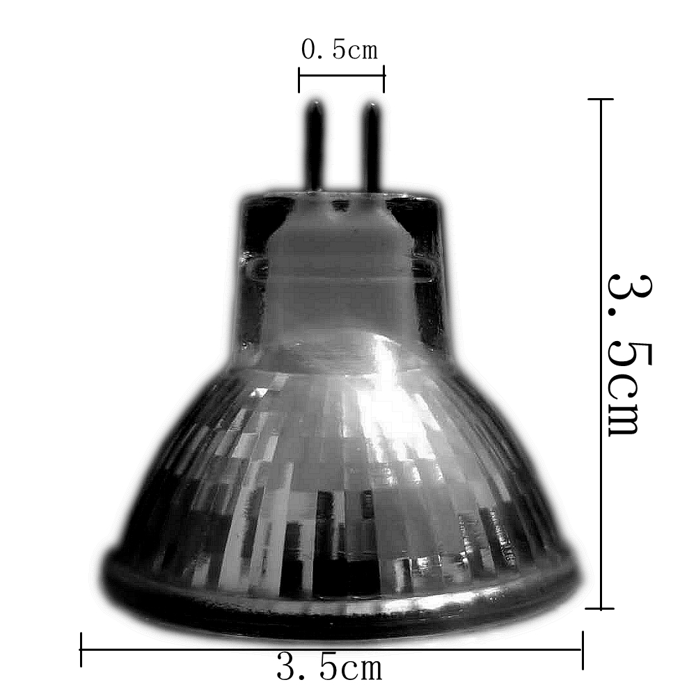 MR11 GU4 5050 10SMD 1W 100LM 12V LED Cabinet Lamp Ceiling Light for Home Decora