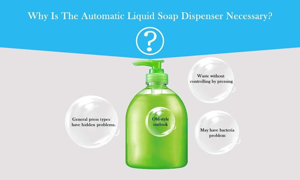 A Automatic Liquid Soap Dispenser Sensor Hand Washing Equipment