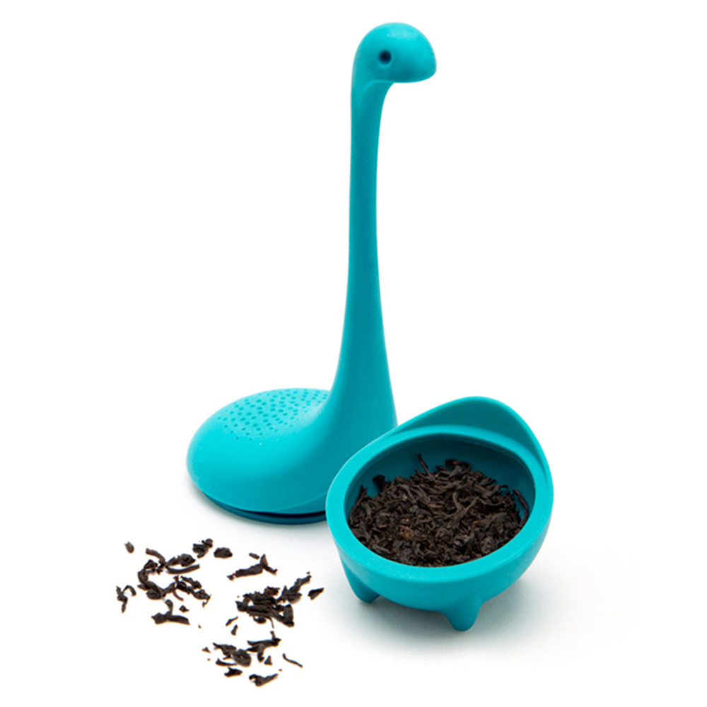 3 PCS Loch Ness Monster Infuser Mug Cup Silicone Tea Strainer Filter