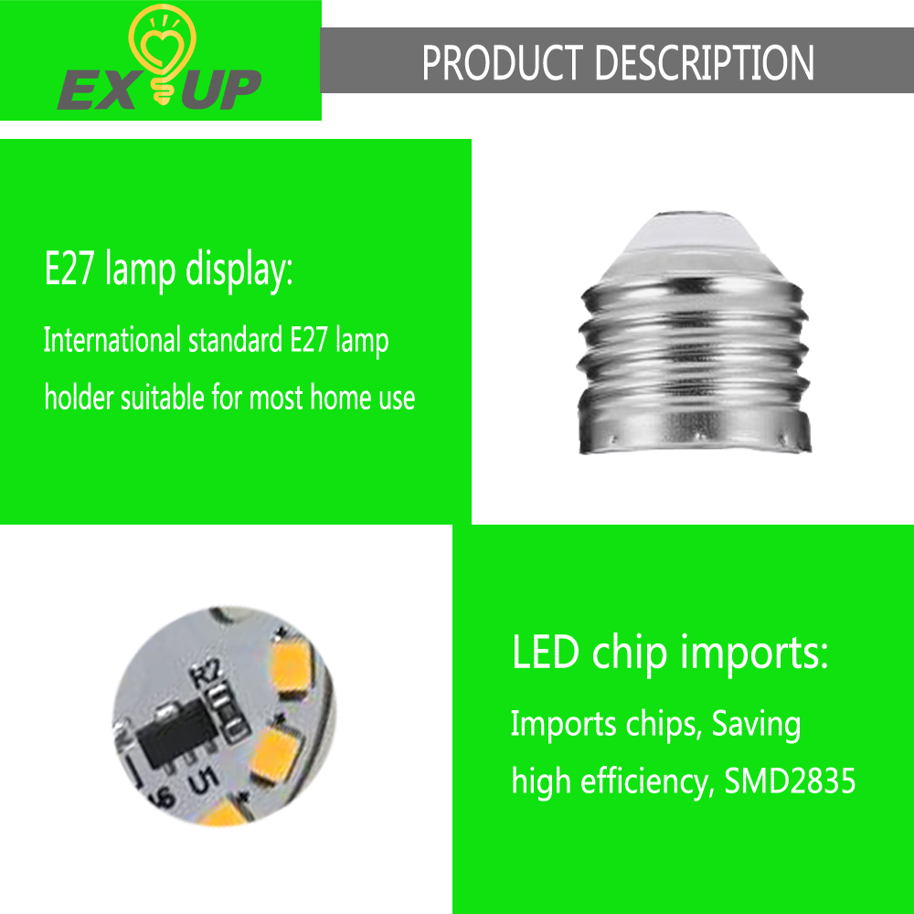 EXUP 12W LED Global Bulb E27 G80 1080lm AC 220 - 240V