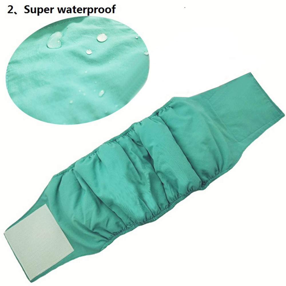 Washable Male Dog Diaper Belly Wrap