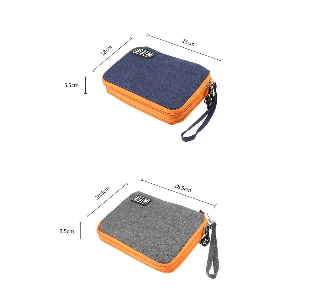 Double Layer Waterproof Electronic Accessories And Product Storage Bag