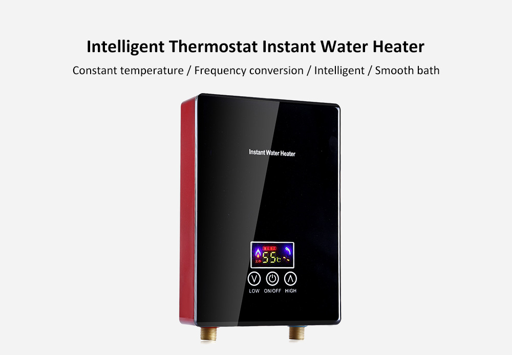 Household Intelligent Frequency Conversion Thermostat Bathroom Kitchen Instant Electric Water Heater