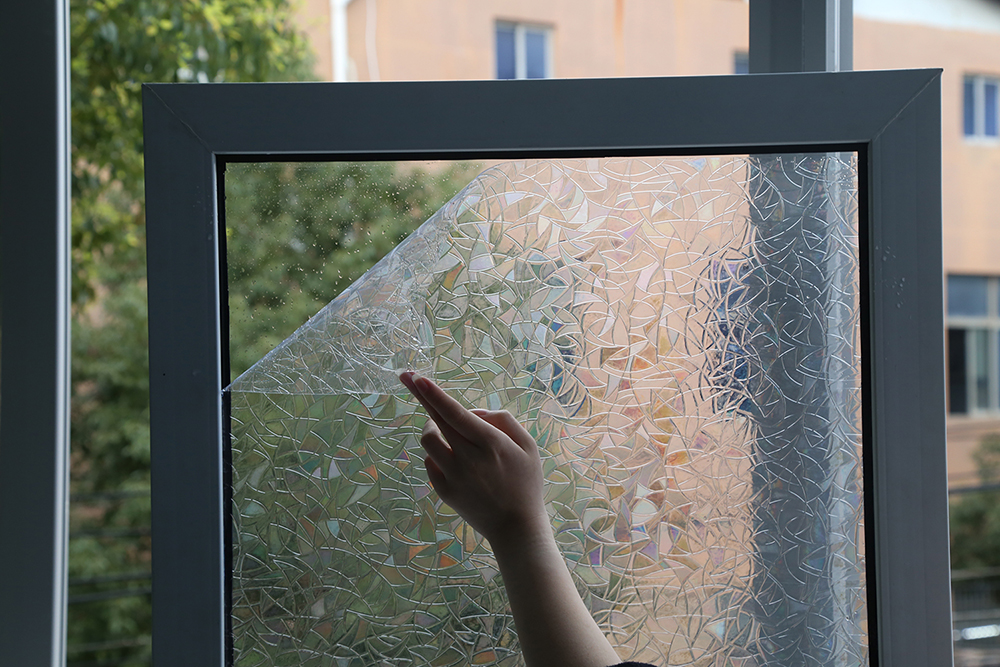 3D Geometry PVC Window Film Wall Sticker