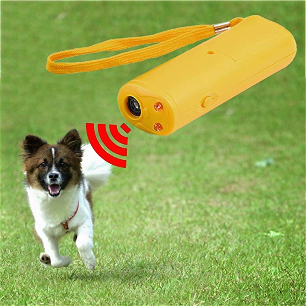 3 in 1 Anti Barking Stop Bark Device Dog Training Repeller Control LED
