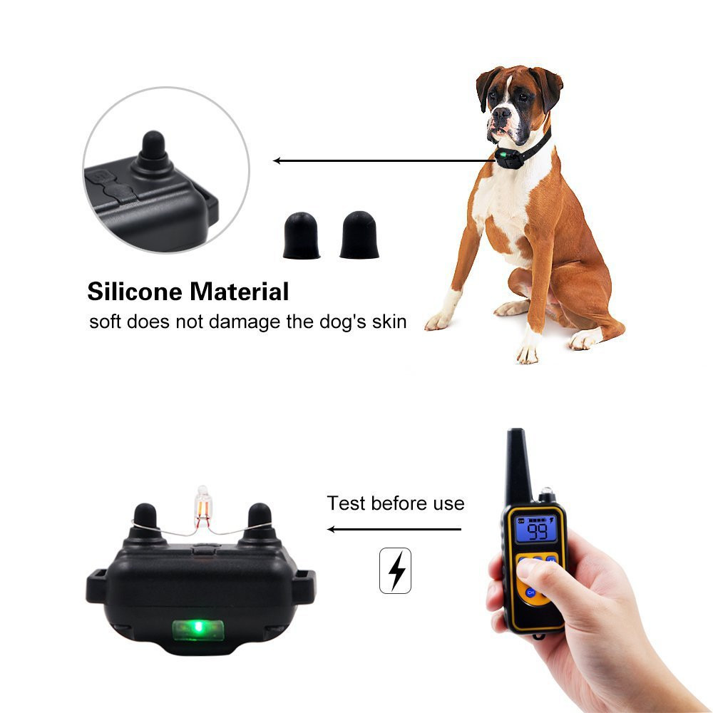 New Dog Training Collar Rechargeable Electric With Remote Controller