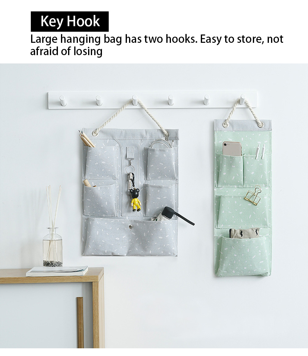 Wall Door Closet Hanging Linen Storage Bag